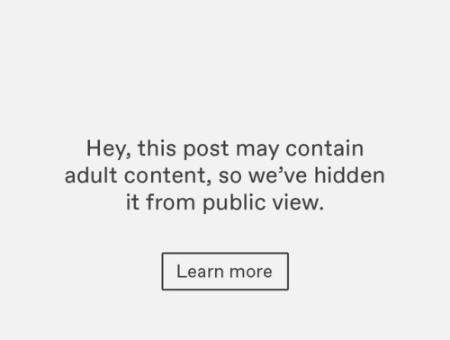 Hey, this post may contain adult content, so we’ve hidden it from public view.
Learn more.