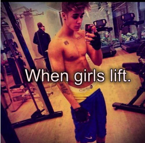Justin Bieber Lifting