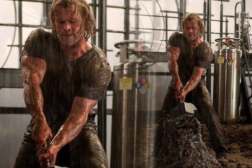Chris Hemsworth Biceps