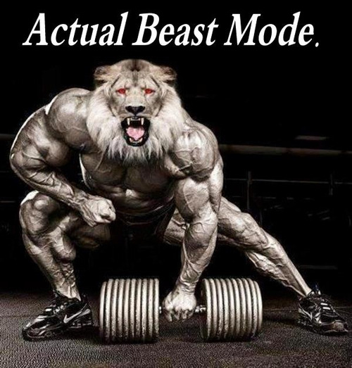 Actual Beast Mode