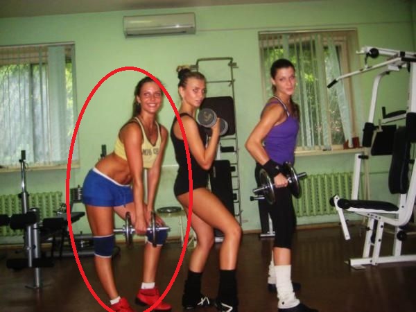 three high school girls